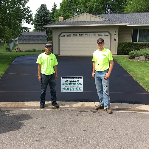 Seal coating a home residence